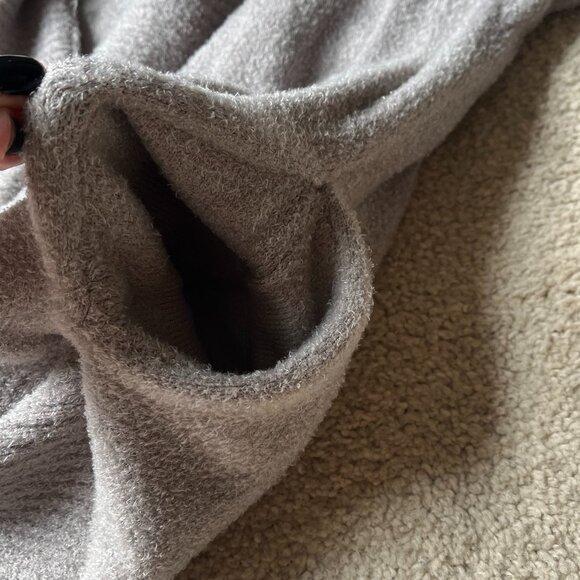 Rachel Zoe *Greyish Lavender* Oversized Cardigan | POCKETS |Very Cozy| EUC | XS - Picture 12 of 14